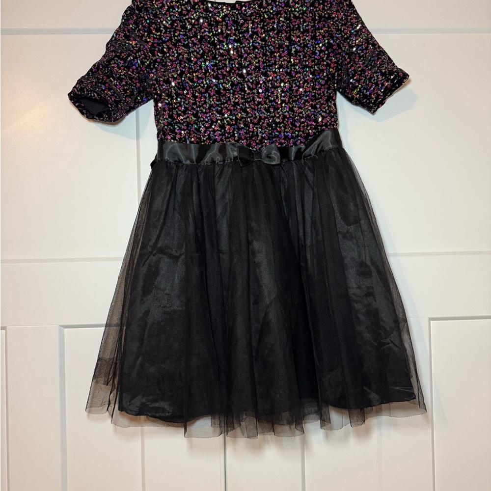Elegant Black Kids Formal Dress
